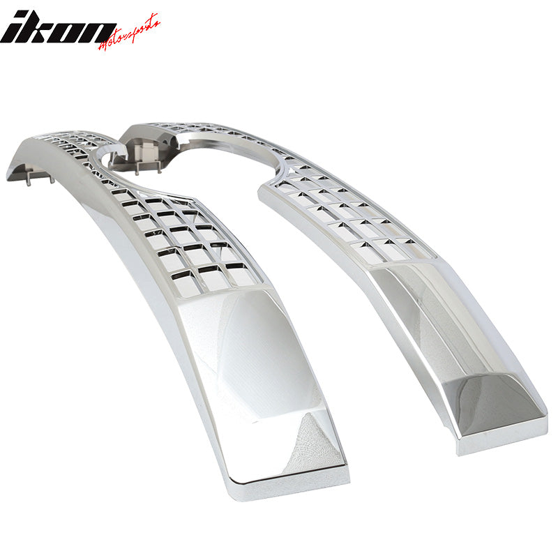 2017-2019 Ford F250 F350 F450 F550 Grill Platinum Chrome Car Grille