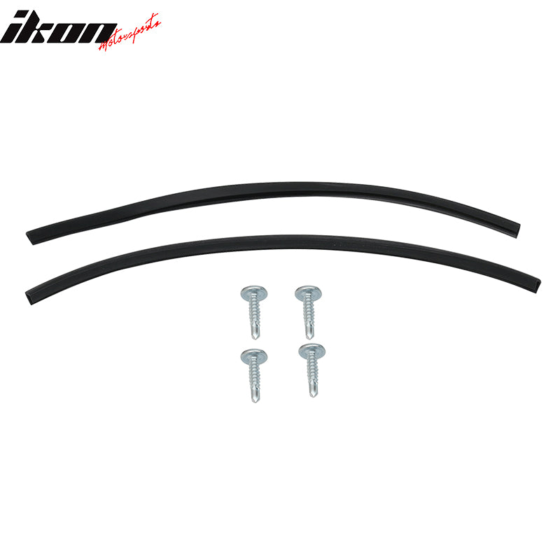 2017-2020 Subaru BRZ STI Style Black Front Lip Splitter Spoiler PU