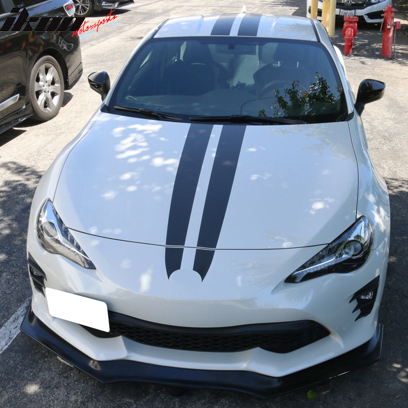 2017-2020 Toyota 86 GT Style Front Bumper Lip - PU