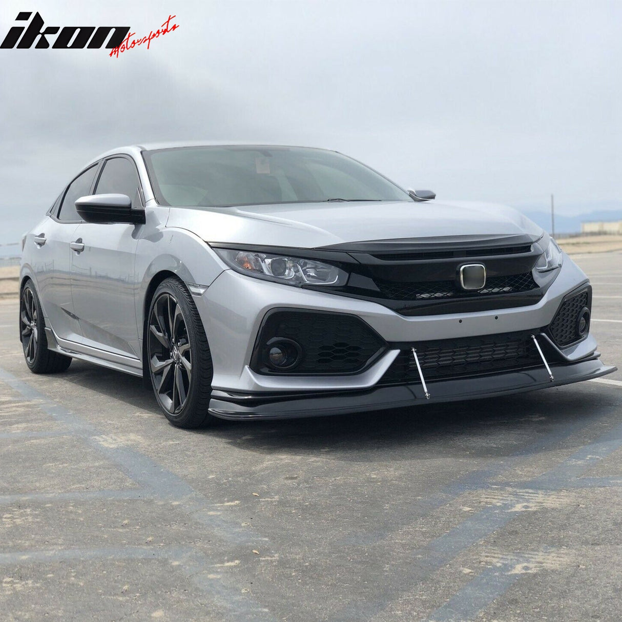 2017-2021 Honda Civic Si & Hatchback MDA Style Front Bumper Lip Kit PU
