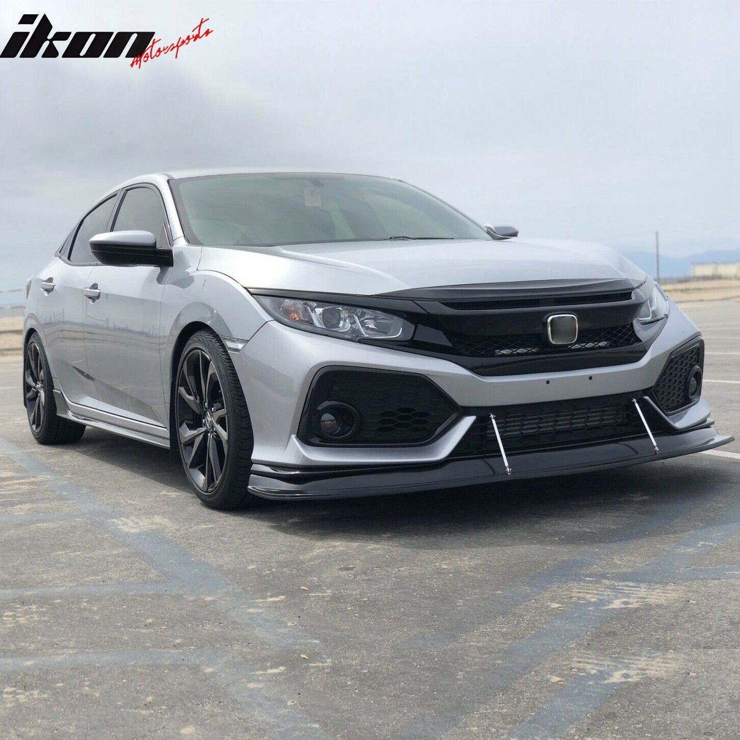 2017-2021 Honda Civic Si & Hatchback MDA Style Front Bumper Lip Kit PU