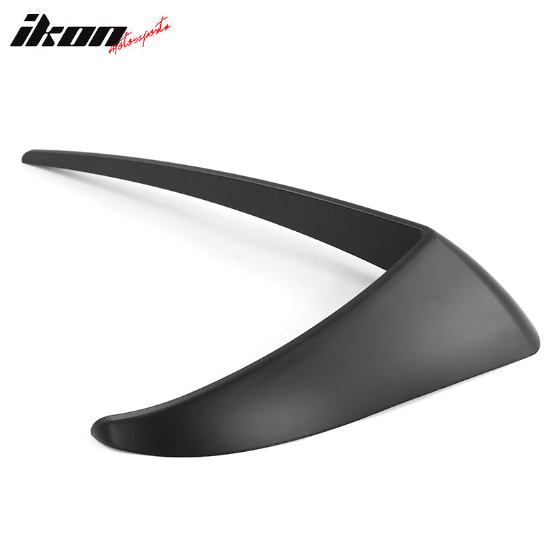 2017-2023 Tesla Model 3 Matte Black IKON Style Fog Light Trims ABS 2PC