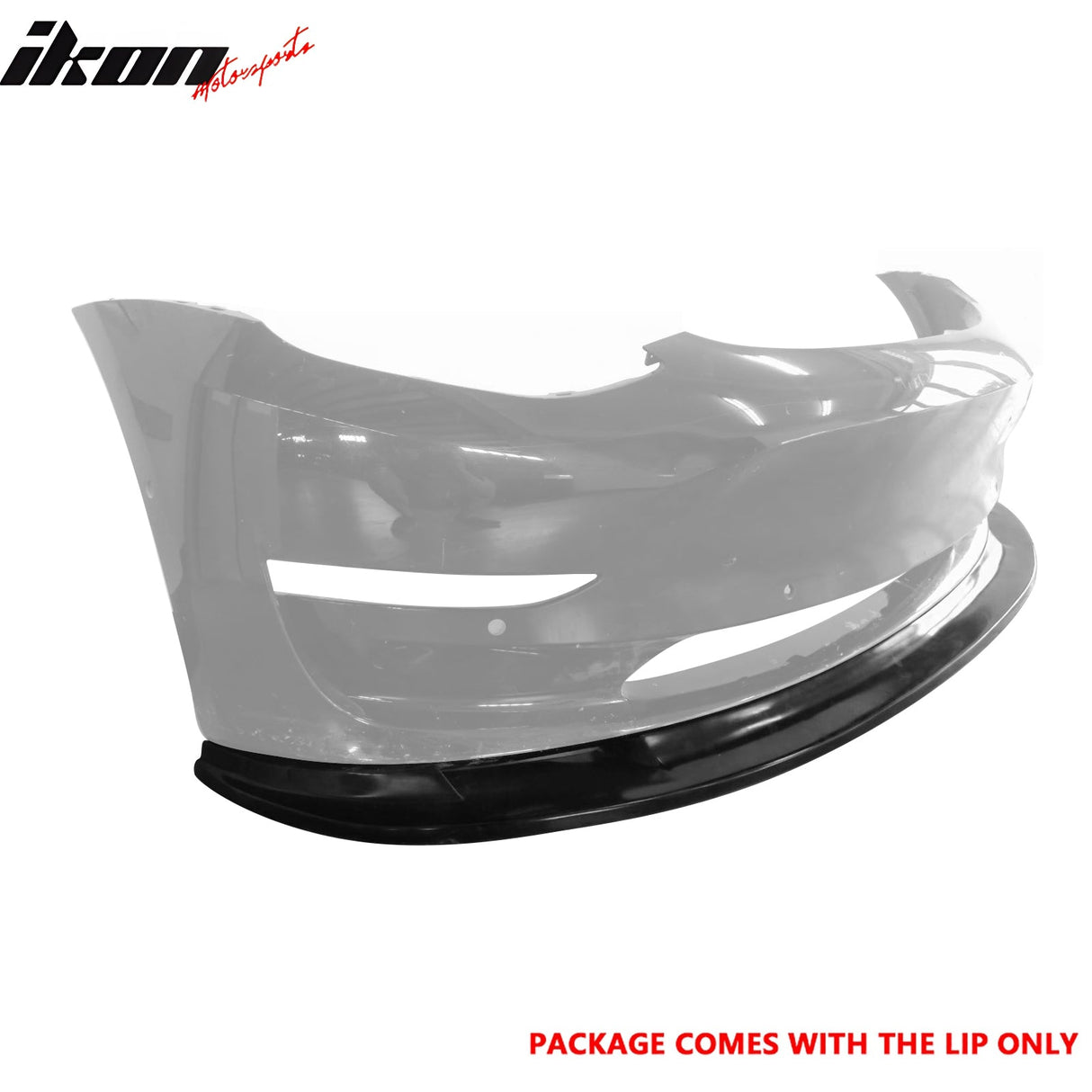2017-2023 Tesla Model 3 MDA Style PU Front Bumper Lip Under Spoiler