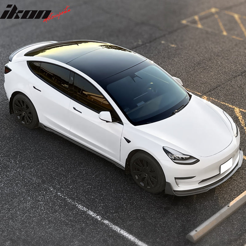2017-2023 Tesla Model 3 IKON Style Rear Spoiler Carbon Fiber