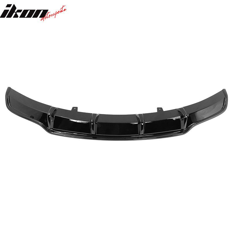 2017-2023 Tesla Model 3 Rear Bumper Lip Diffuser V Style #PBSB Black