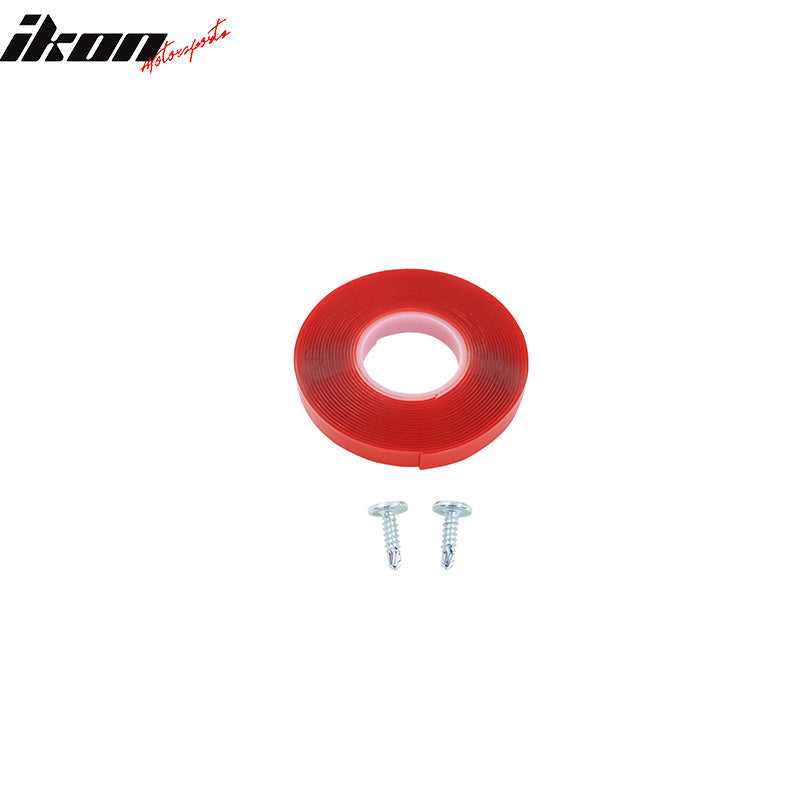 2017-2023 Tesla Model 3 Rear Bumper Lip Diffuser V Style #PBSB Black