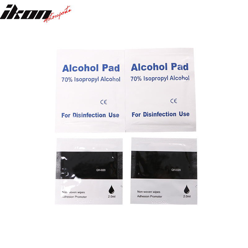 2017-2024 Tesla Model 3 Smoke Acrylic Window Visors Deflectors 4PCS