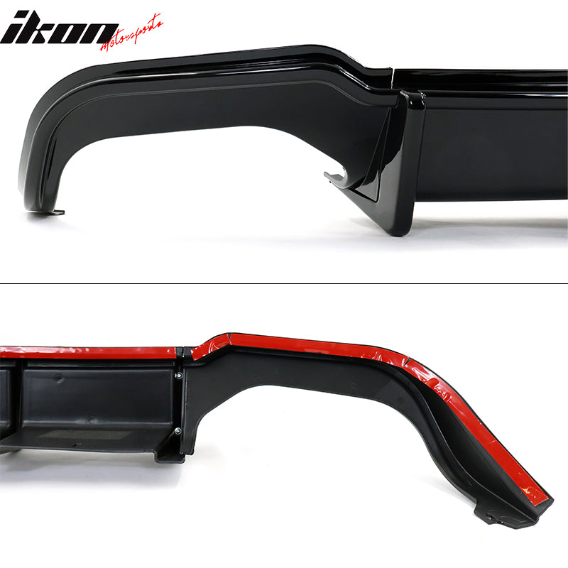 2018-2022 Honda Accord Sport LED Rear Lip Diffuser Gloss Black
