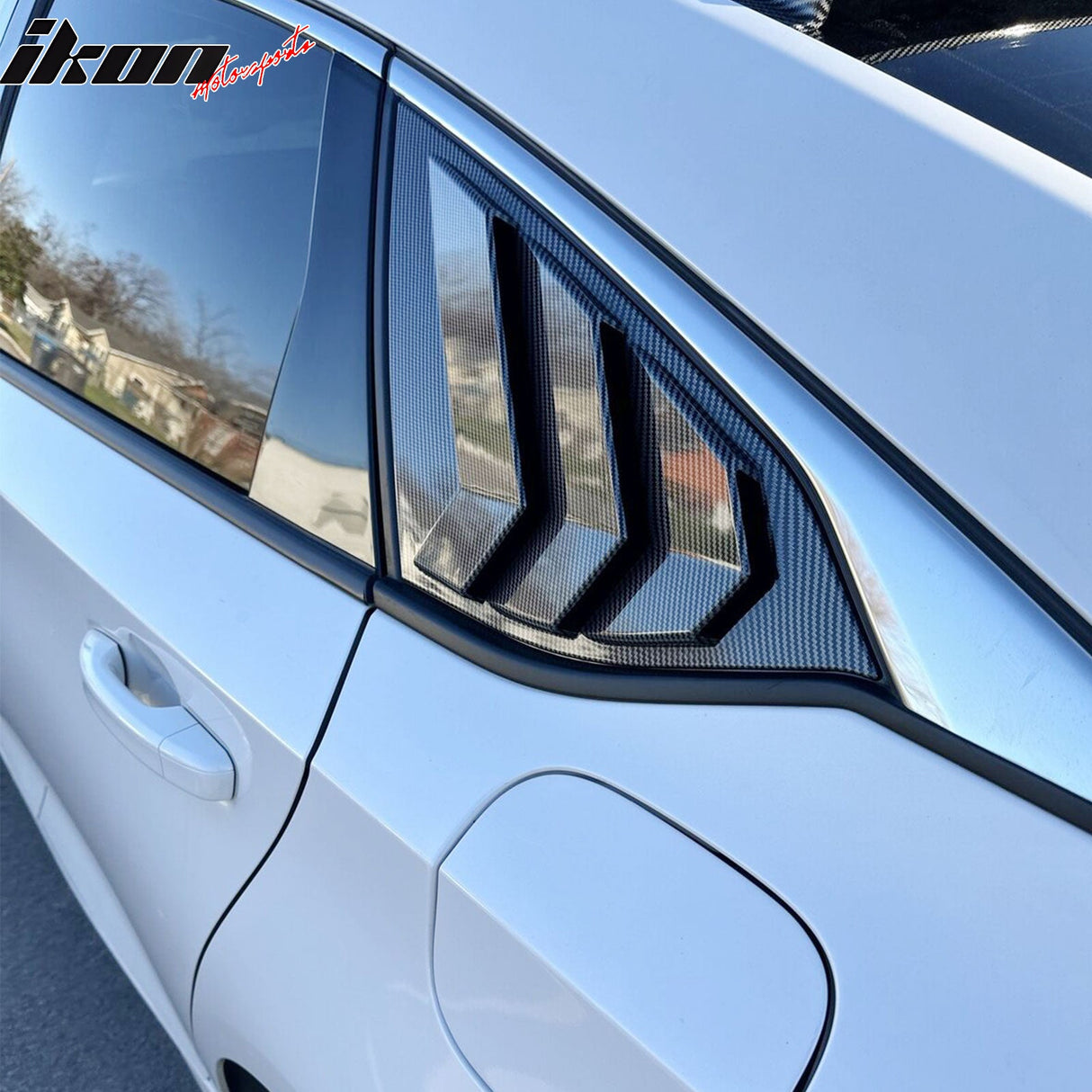 2018-2022 Honda Accord Sedan CF Look Side Window Louvers Quarter Panel