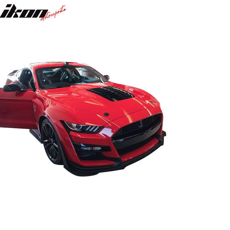 2018-2023 Ford Mustang Hood GT500 Style Unpainted Car Hood Aluminum