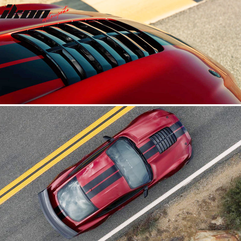 2018-2023 Ford Mustang Hood GT500 Style Unpainted Car Hood Aluminum