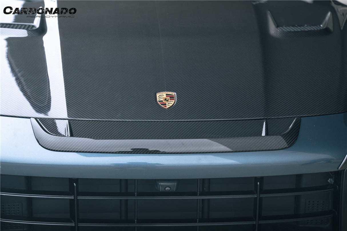 2018-2023 Porsche 9Y0 Cayenne S Coupe E-Hybrid MSY Style Dry Carbon Fiber Hood