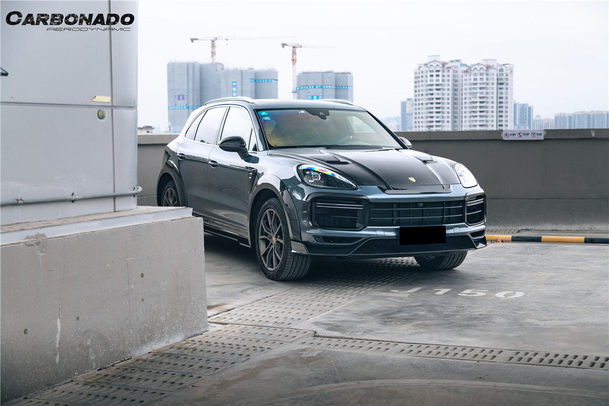 2018-2023 Porsche 9Y0.1 Cayenne Turbo MSY Style Dry Carbon Fiber Wide Body Kit