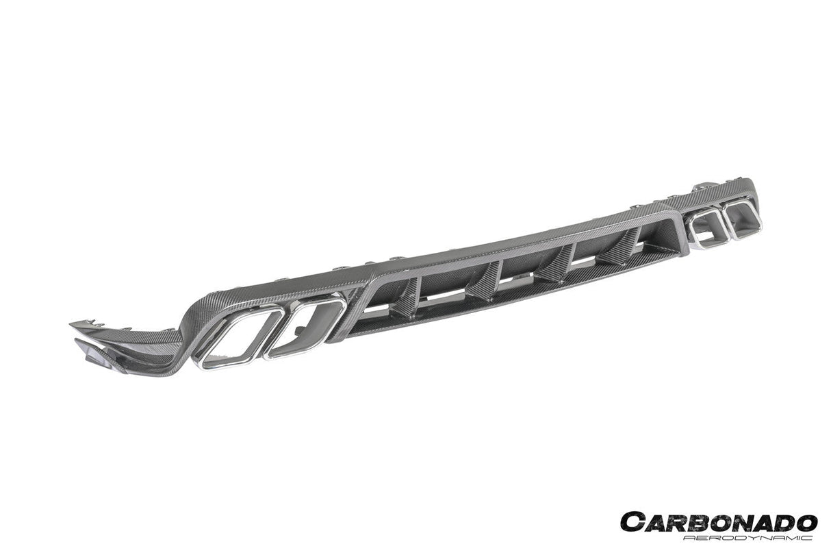 2018-2026 Porsche 9Y0 9Y3 Cayenne S Coupe E-Hybrid MSY Style Dry Carbon Fiber Rear Lip Diffuser