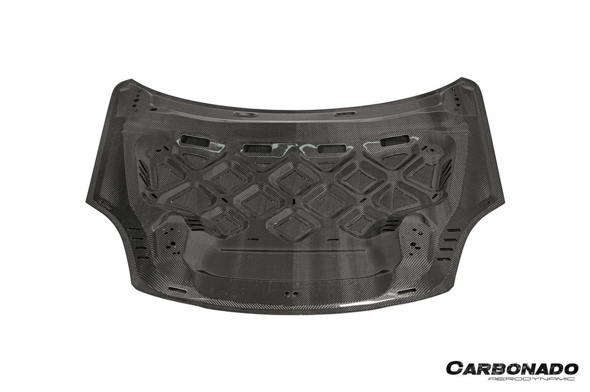 2018-2023 Porsche 9Y0 Cayenne S Coupe E-Hybrid OEM Style Dry Carbon Fiber Hood