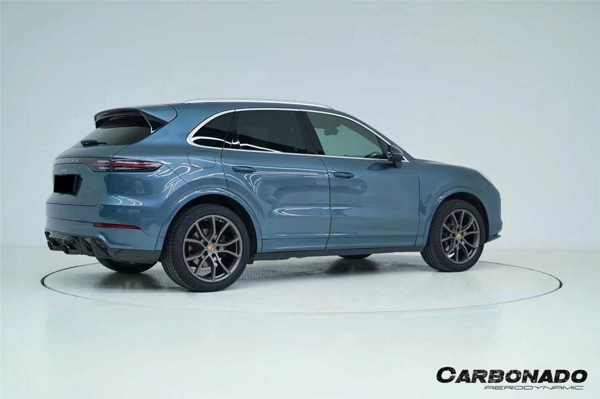 2018-2023 Porsche 9Y0 9YA Cayenne Turbo Convert TurboGT-Style Rear Diffuser With Exhaust Adapter Pipe | Fits Turbo S E-Hybrid, Turbo