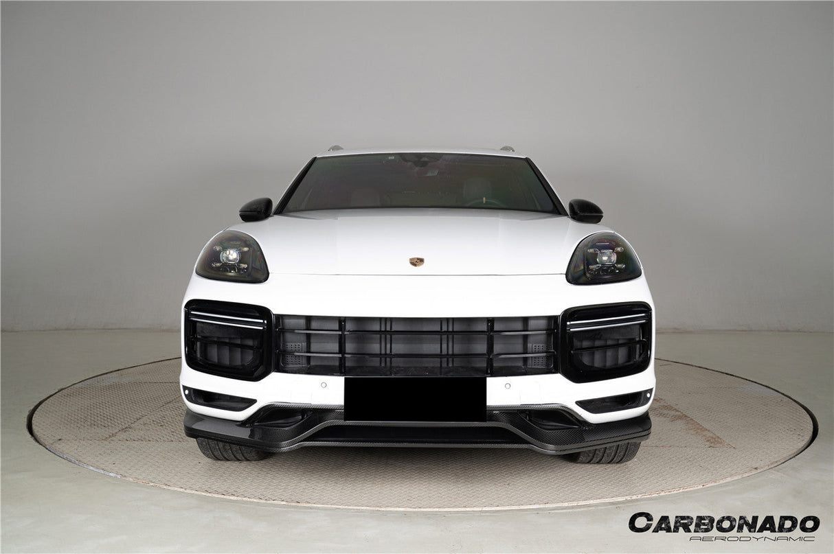 2018-2023 Porsche 9Y0 Cayenne SD Turbo Turbo GT KT-Style Front Lip