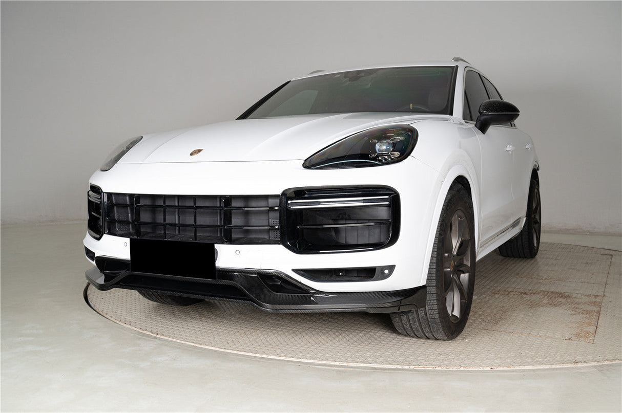 2018-2023 Porsche 9Y0 Cayenne SD Turbo Turbo GT KT-Style Front Lip