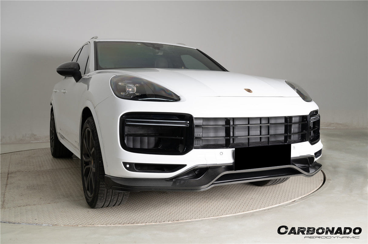 2018-2023 Porsche 9Y0 Cayenne SD Turbo Turbo GT KT-Style Front Lip