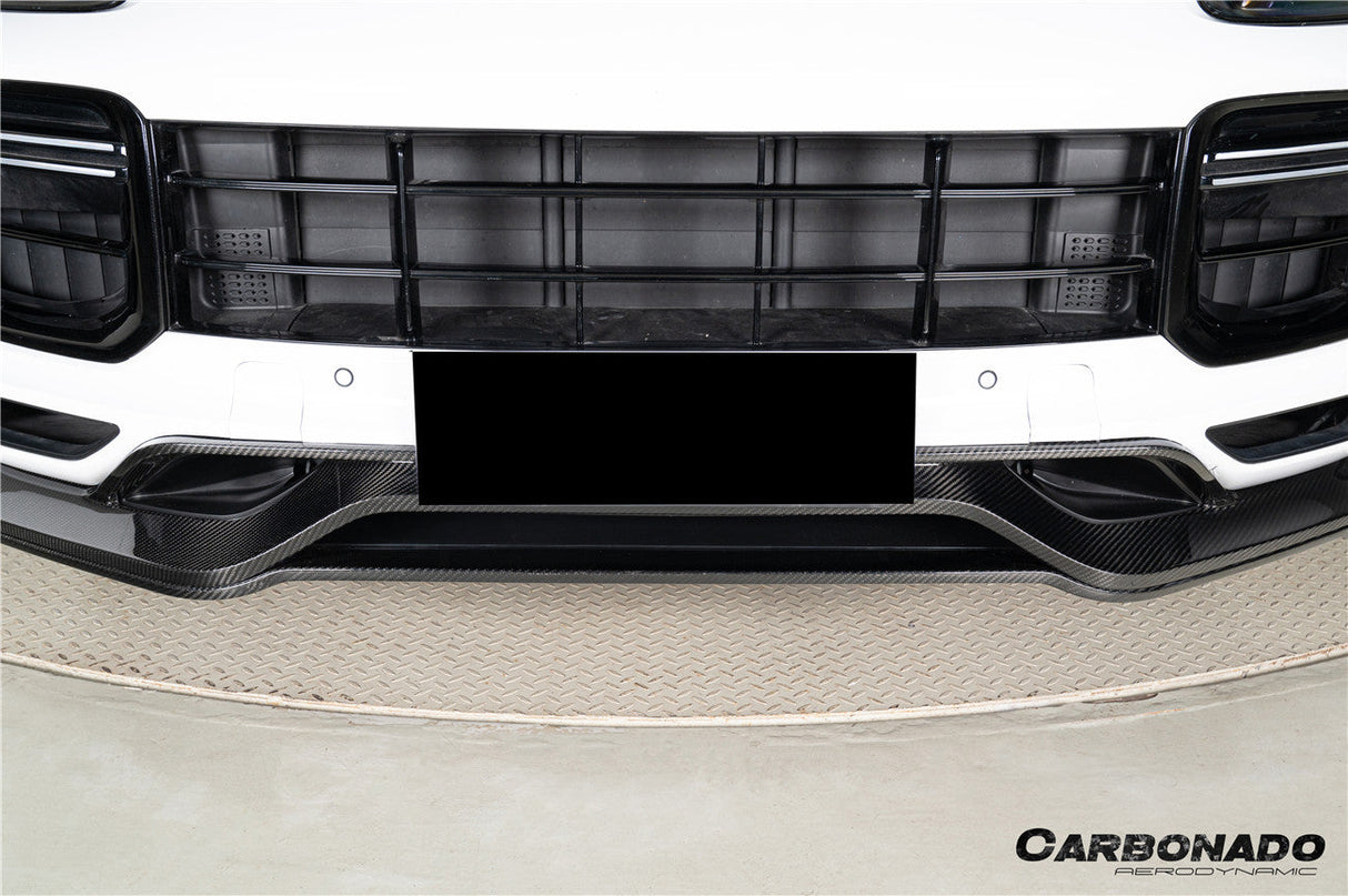 2018-2023 Porsche 9Y0 Cayenne SD Turbo Turbo GT KT-Style Front Lip