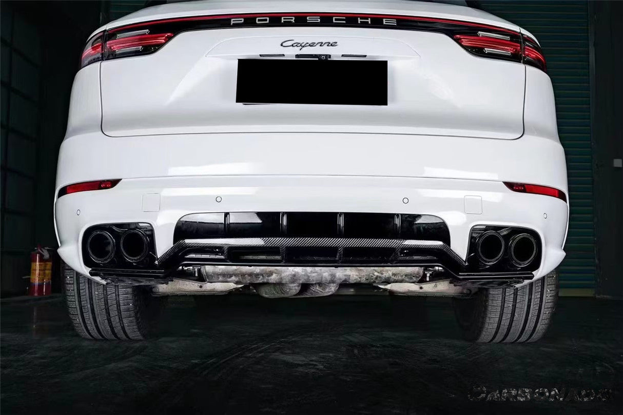 2018-2026 Porsche 9Y0 9Y3 Cayenne SD Only KT-Style Rear Diffuser
