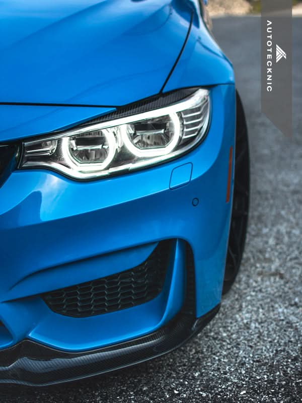 AutoTecknic Carbon Fiber Headlight Trim Set - F80 M3 | F82/ F83 M4