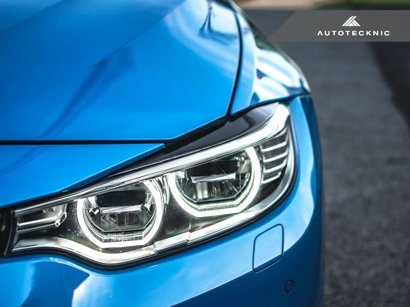 AutoTecknic Carbon Fiber Headlight Trim Set - F32/ F36 4-Series