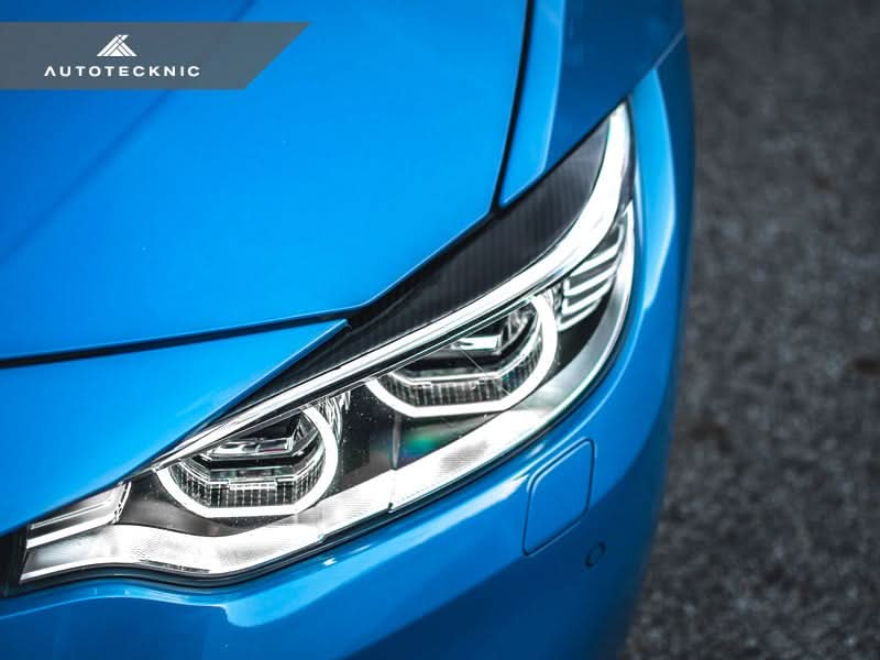 AutoTecknic Carbon Fiber Headlight Trim Set - F32/ F36 4-Series