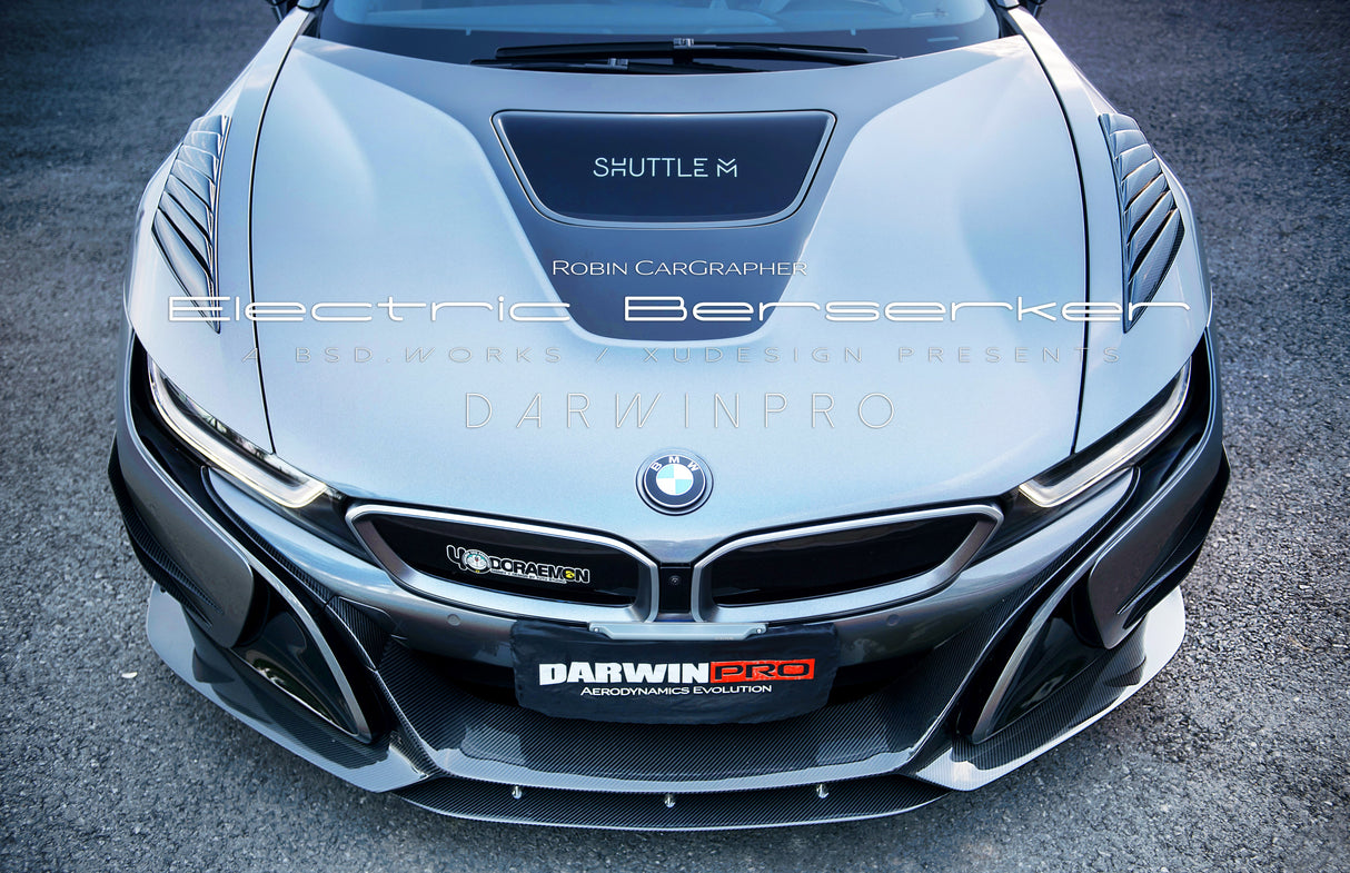 2014-2020 BMW i8 BZK Carbon Fiber Front Lip Splitter