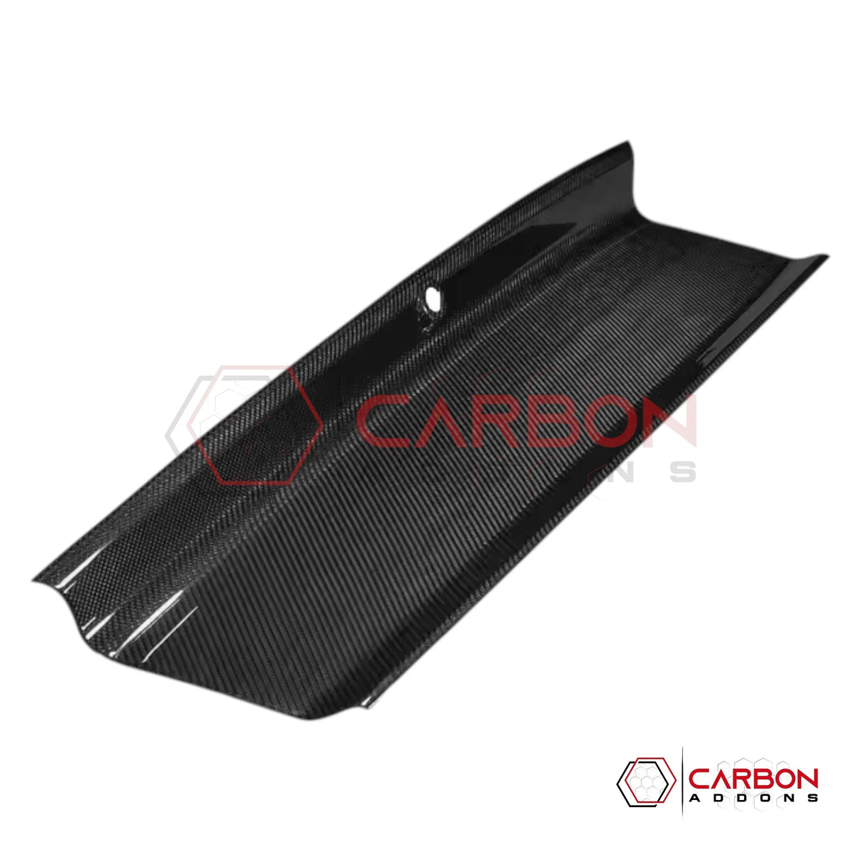 Real Carbon Fiber Rear Deck Lid Panel Cover for 2015–2023 Ford Mustang