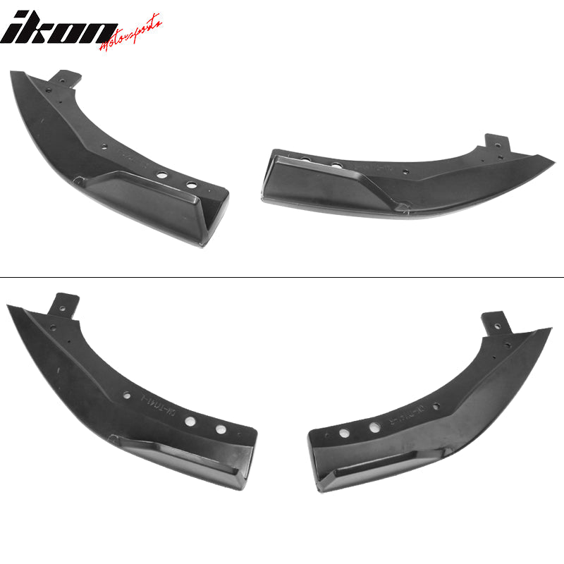 2019-2022 Toyota Corolla E210 Hatchback Unpainted Rear Bumper Splitter