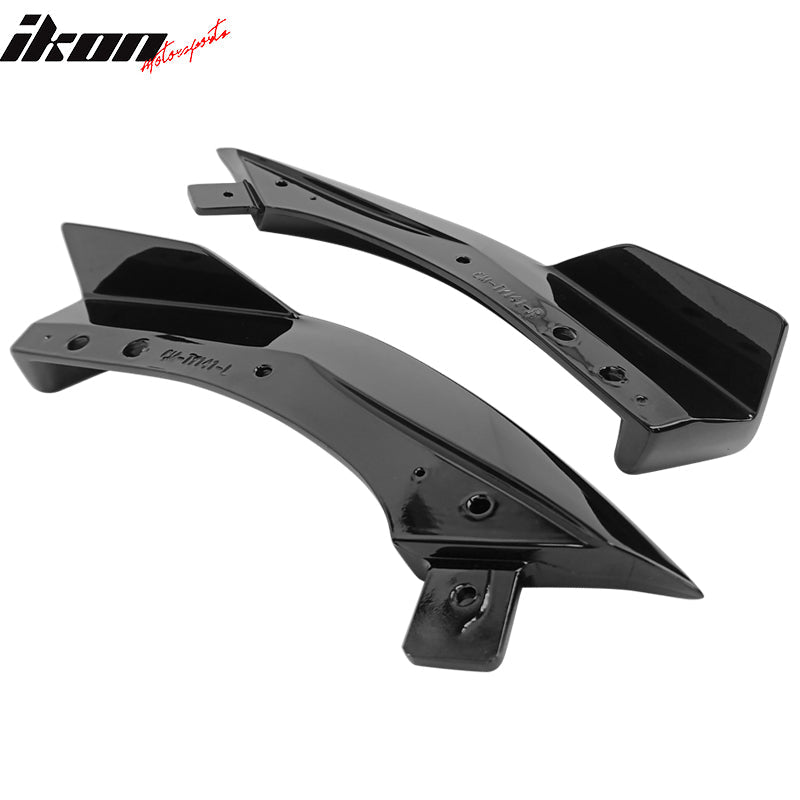 2019-2022 Toyota Corolla 5DR TS Style Rear Lip Diffuser Aprons ABS