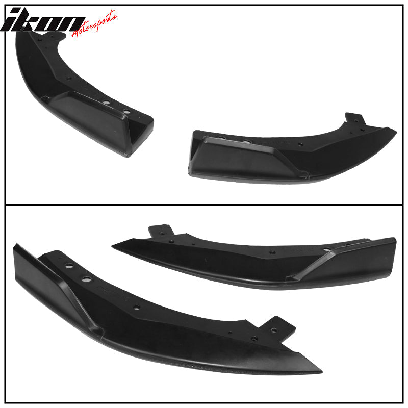 2019-2022 Toyota Corolla Hatchback E210 Rear Diffuser Bumper Splitter
