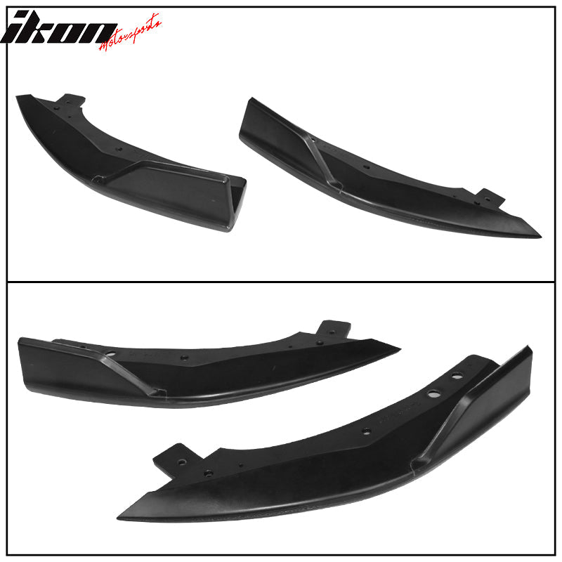 2019-2022 Toyota Corolla Hatchback E210 Rear Diffuser Bumper Splitter