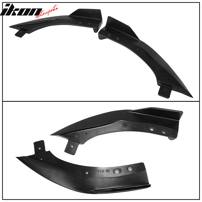 2019-2022 Toyota Corolla Hatchback E210 Rear Diffuser Bumper Splitter