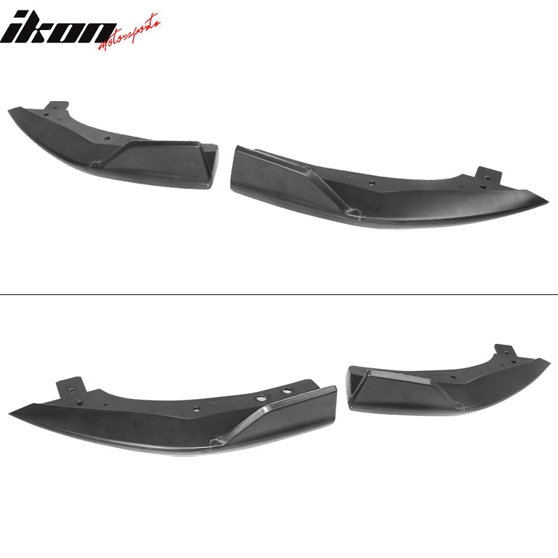 2019-2022 Toyota Corolla Hatchback E210 Rear Diffuser Bumper Splitter