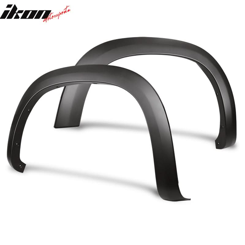 2019-2023 Chevy Silverado 1500 Textured Black Fender Flares PP 4PC