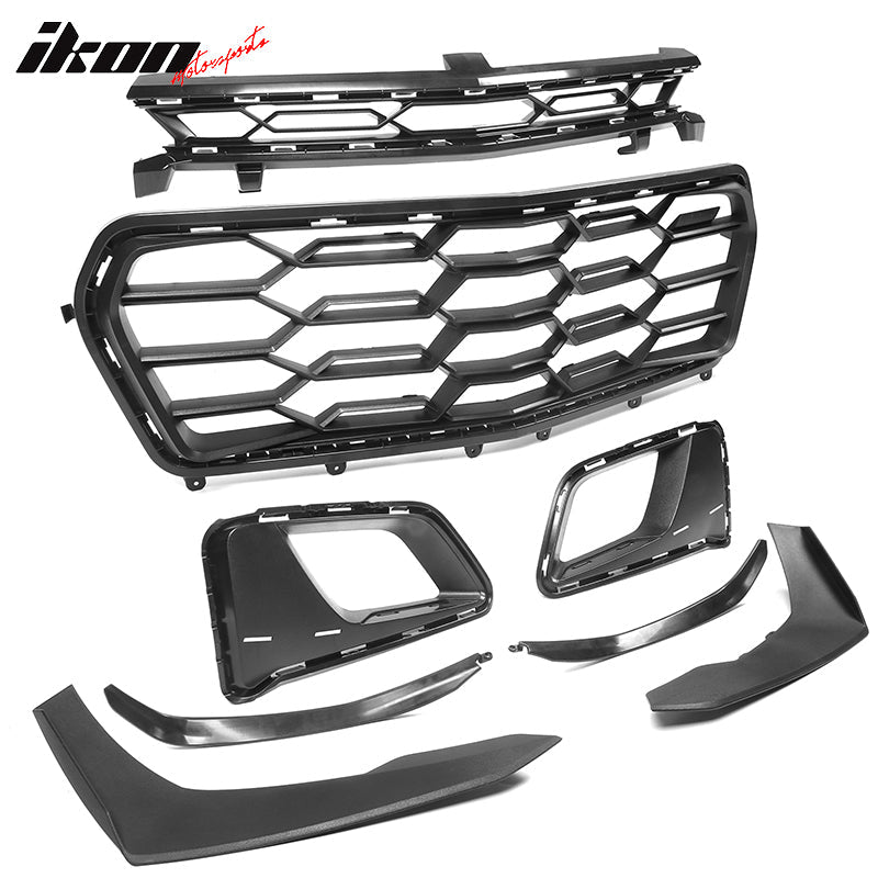 2019-2024 Camaro ZL1 1LE Style Style Unpainted Front Bumper Cover PP