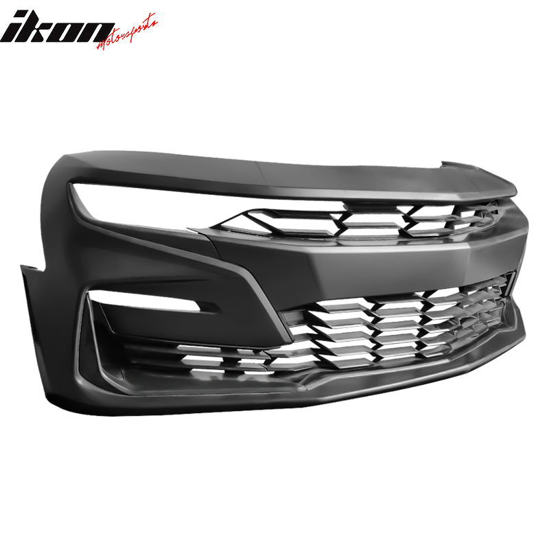 2019-2024 Chevy Camaro SS Style Unpainted Front Bumper Guard Cover PP