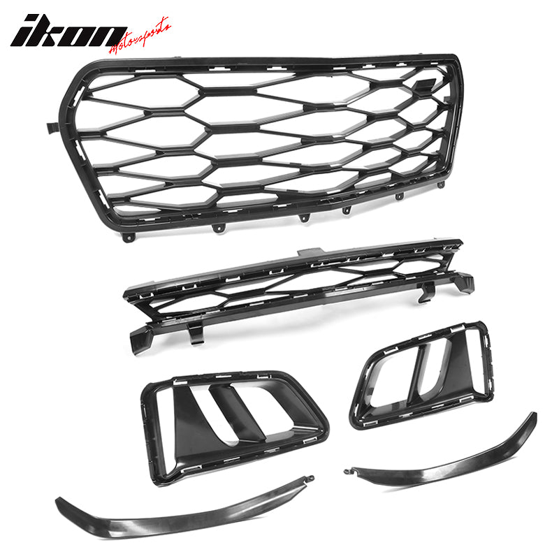 2019-2024 Chevy Camaro LS LT1 Unpainted ZL1 Style Front Bumper Cover