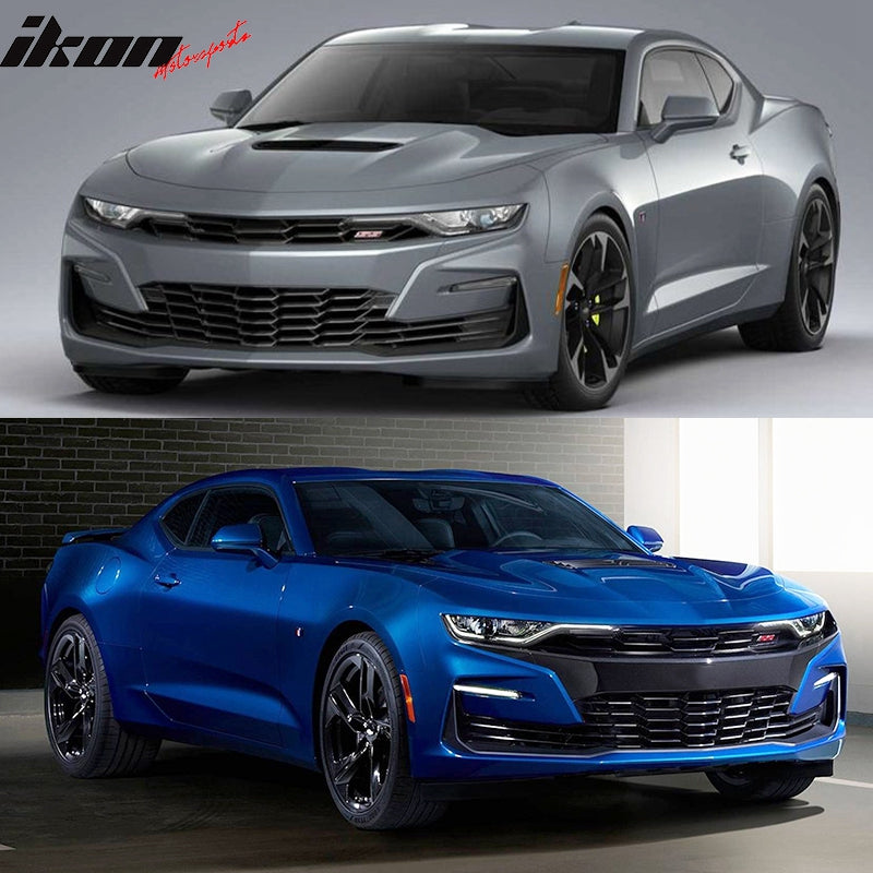 2019-2024 Chevy Camaro SS Models Only Black Front Bumper Lower Grille