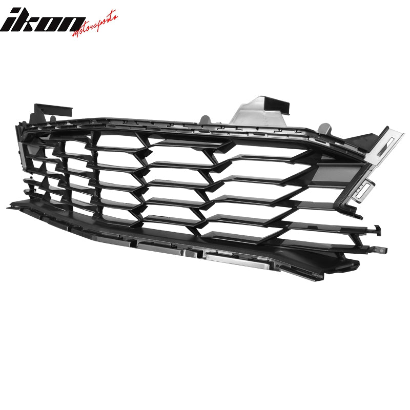 2019-2024 Chevy Camaro SS Models Only Black Front Bumper Lower Grille