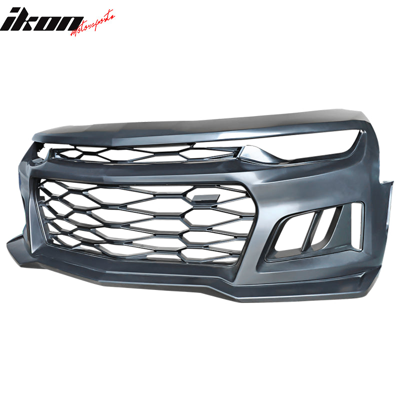 2019-2024 Chevy Camaro ZL1 Style Unpainted Front Bumper Guard Cover PP
