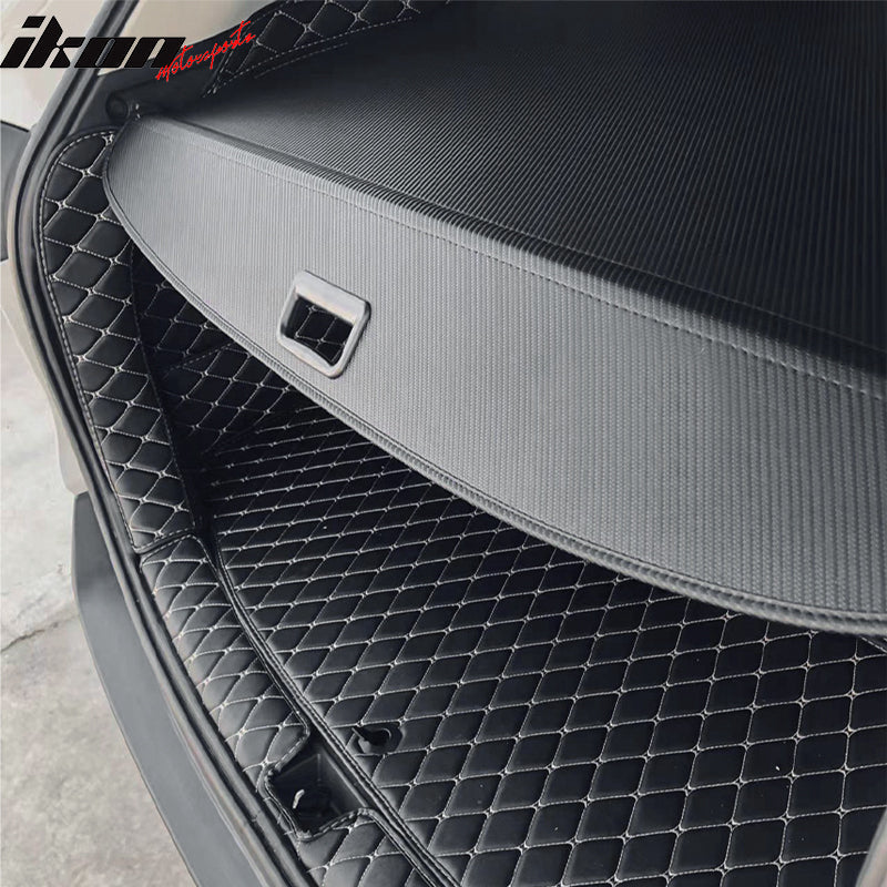 2019-2024 Toyota RAV4 Carbon Fiber Texture Retractable Cargo Cover PVC