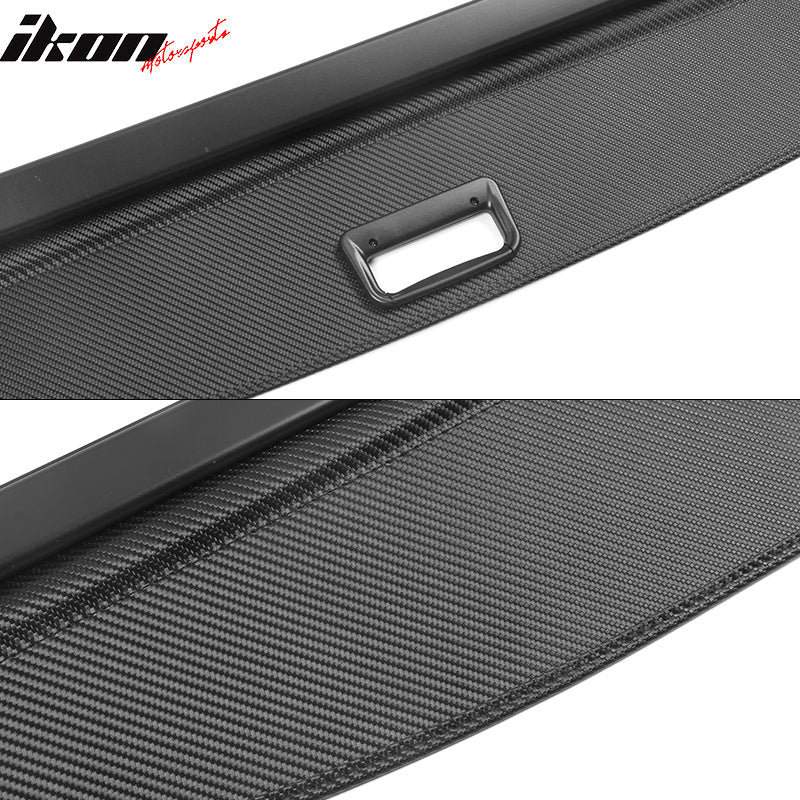 2019-2024 Toyota RAV4 Carbon Fiber Texture Retractable Cargo Cover PVC