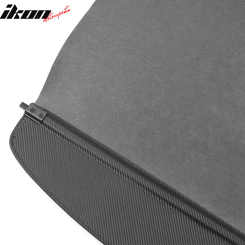 2019-2024 Toyota RAV4 Carbon Fiber Texture Retractable Cargo Cover PVC