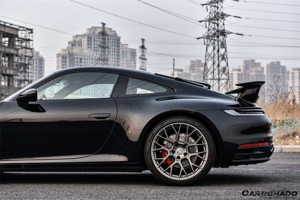 2019-2024 Porsche 911 992 Autoclave Carbon Fiber Trunk Spoiler Wing Carbonado (SD) Fits: Carrera, S, 4, 4S, GTS