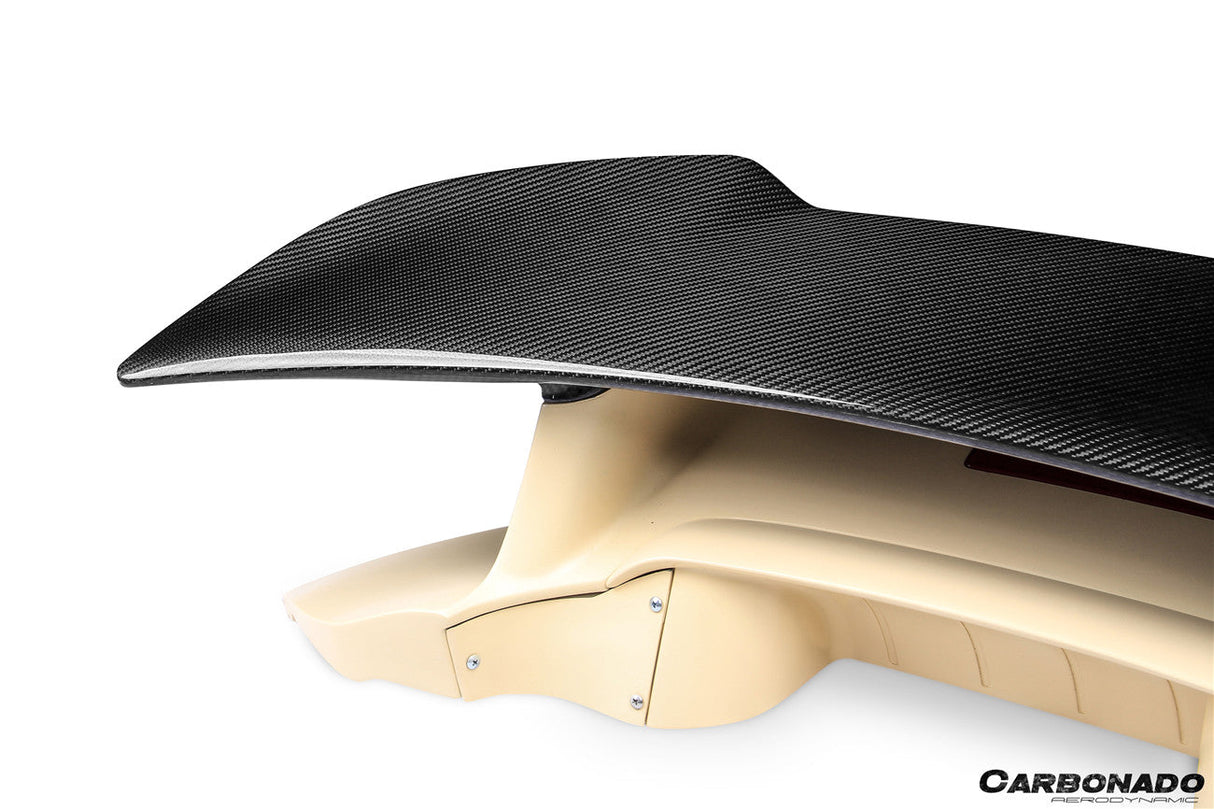 2019-2024 Porsche 911 992 Autoclave Carbon Fiber Trunk Spoiler Wing Carbonado (SD) Fits: Carrera, S, 4, 4S, GTS