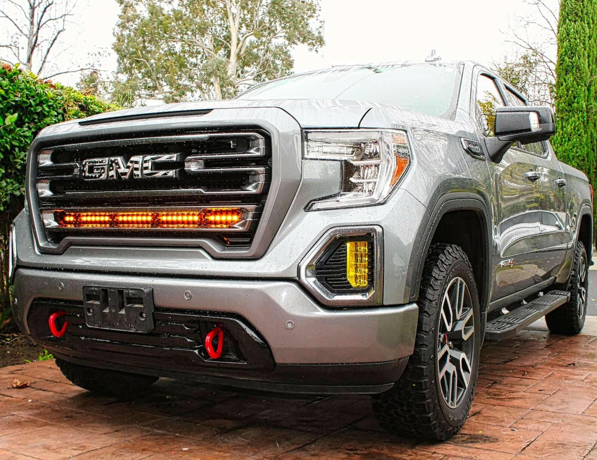2019+ GMC Sierra 1500 Single 40in Light Bar SLIM