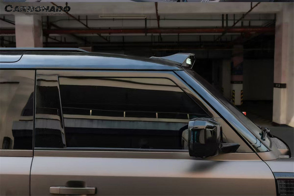 2020-2024 Land Rover Defender rock style Front Roof Spoiler & with LED Light